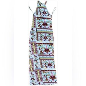 H&M Coachella Collection Colorful Maxi Size 6